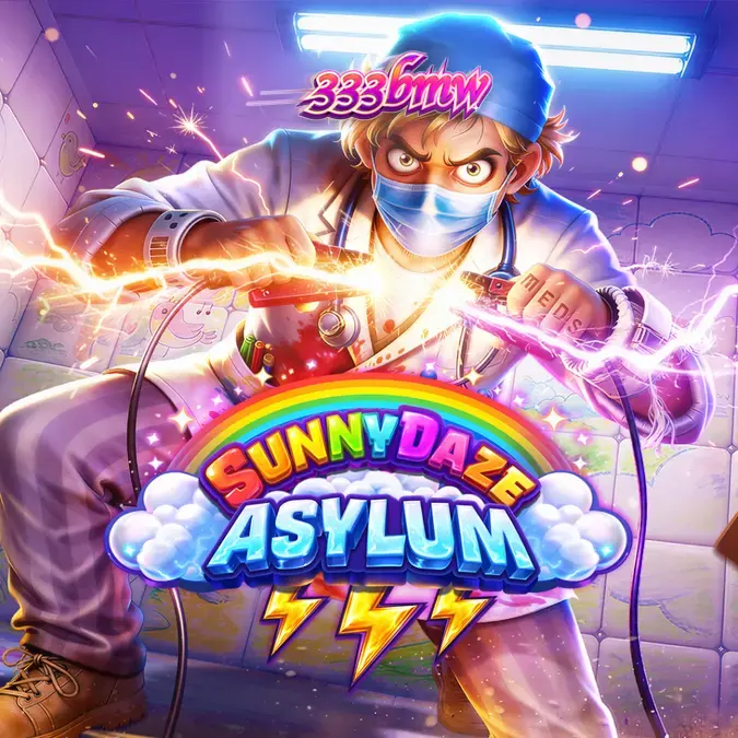Sunnydaze Asylum স্লট গেমের গ্রিড এবং মাল্টিপ্লায়ার মেকানিক্সের দৃশ্য